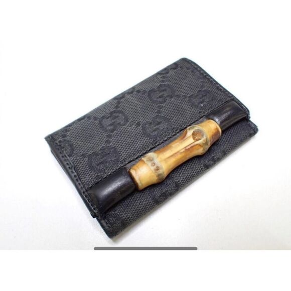 GUCCI Bamboo key case ✨Vintage✨ Authentic - Picture 1 of 15